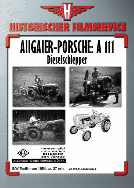 Allgaier-Porsche A111 Dieselschlepper (DVD)