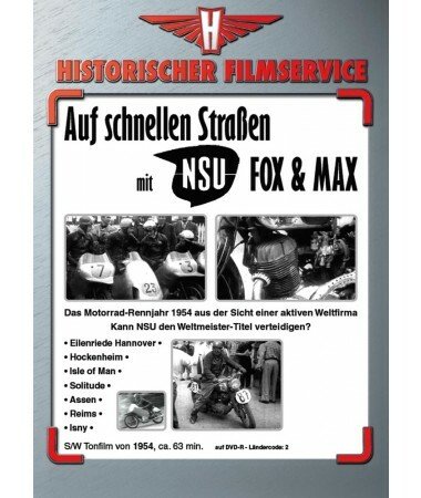 Auf schnellen Straßen mit NSU FOX & MAX (DVD)