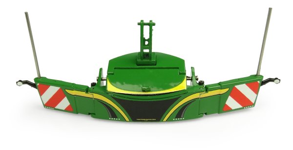 Tractor bumper Safetyweight Frontgewicht, 1:32 – green Version