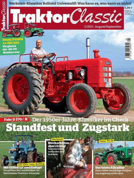 Traktor Classic 5/2021 – Magazin für Historische Landmaschinen