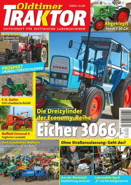 Oldtimer Traktor 4/2021 – Zeitschrift für historische Landmaschinen