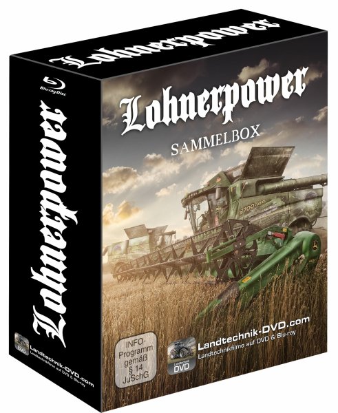 Lohnerpower Vol. 1 bis 4 (Blu-ray-Sammelbox)