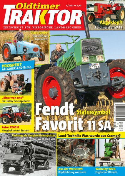 Oldtimer Traktor 5/2021 – Zeitschrift für historische Landmaschinen