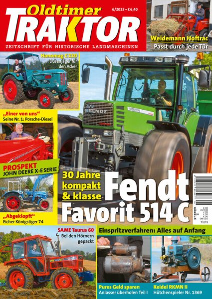 Oldtimer Traktor 6/2023 – Zeitschrift für historische Landmaschinen