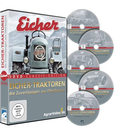 Eicher-Traktoren – die Zuverlässigen aus Oberbayern (DVD-Sammelbox)