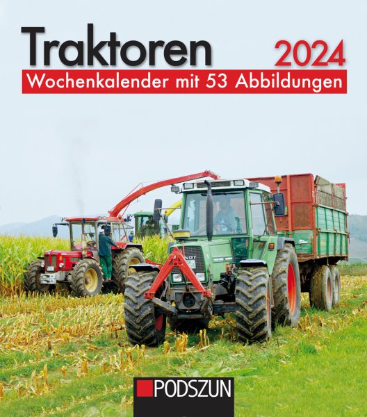 Traktoren 2024 Wochenkalender