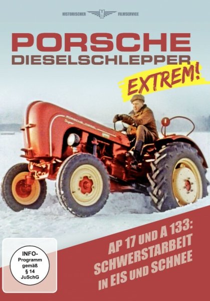 Porsche-Diesel Dieselschlepper extrem! AP17 und A133 Schwerstarbeit in Eis und S