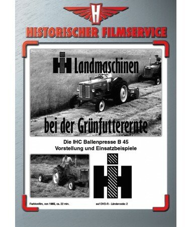 IHC Landmaschinen bei der Grünfutterernte (DVD)