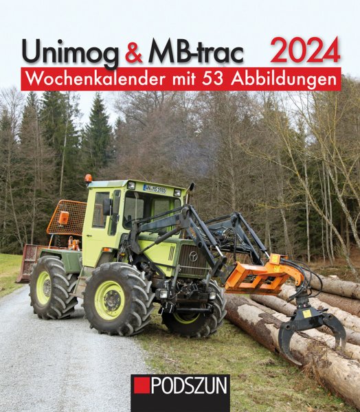 Unimog & MB-trac 2024 Wochenkalender