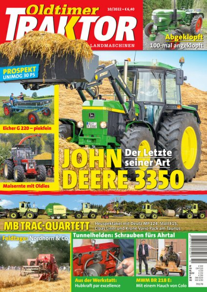 Oldtimer Traktor 10/2022 – Zeitschrift für historische Landmaschinen