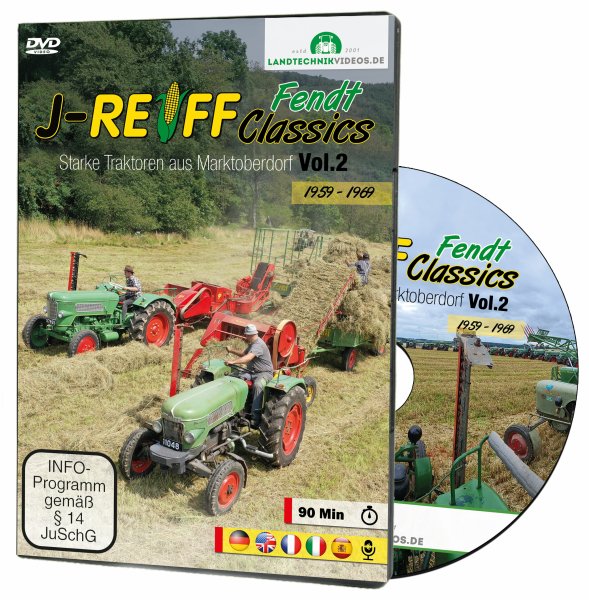 J-Reiff Fendt Classics Vol. 2: Starke Traktoren aus Marktoberdorf (1959-1969) (D