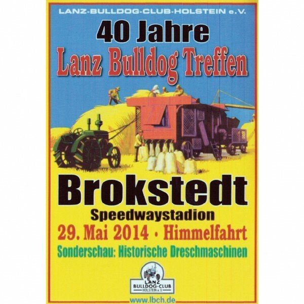40 Jahre Lanz Bulldog Treffen – Brokstedt 2014 (DVD)