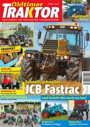 Oldtimer Traktor 1/2020 - Zeitschrift für historische Landmaschinen