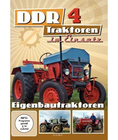 DDR Traktoren im Einsatz, Teil 4 – Eigenbautraktoren (DVD)