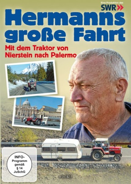 Hermanns große Fahrt – Mit dem Traktor von Nierstein nach Palermo (DVD)