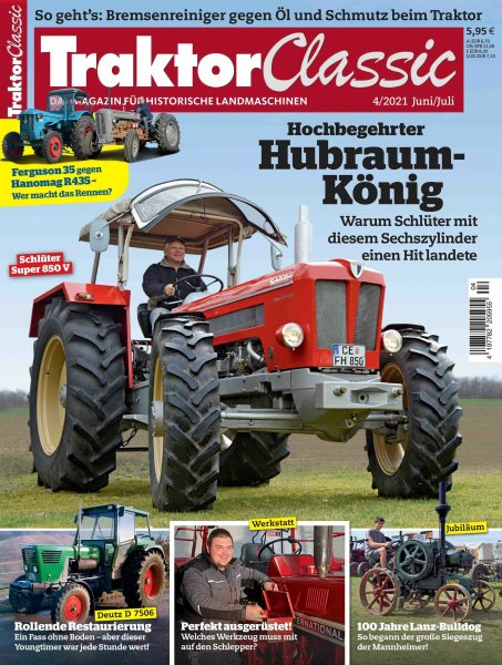 Traktor Classic 4/2021 – Magazin für Historische Landmaschinen