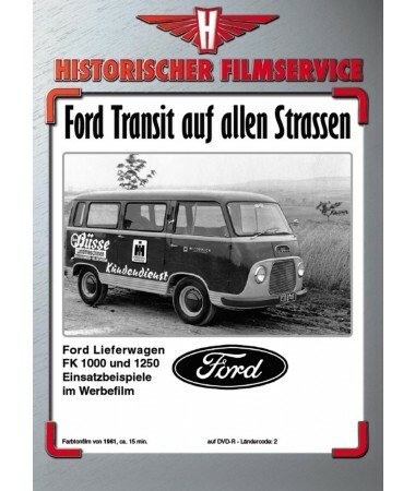 Ford Transit auf allen Strassen – Ford Lieferwagen im Werbefilm (DVD)