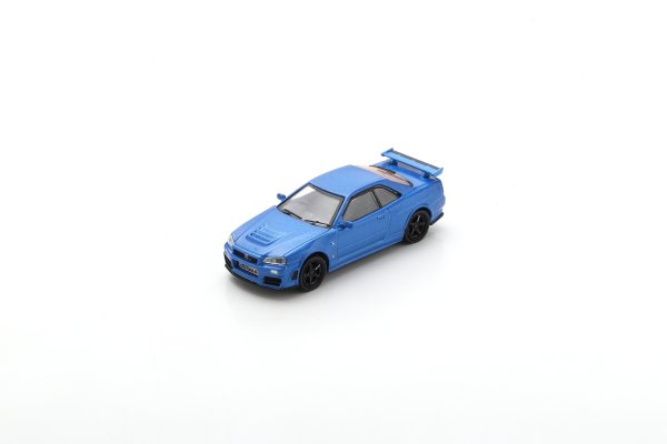 Nismo R34 GT-R Z-tune blau, 1:64