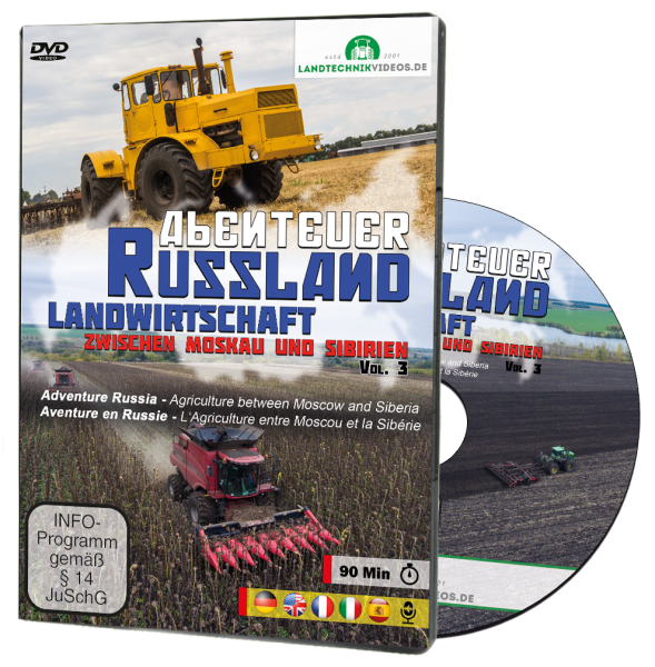 Abenteuer Russland Vol. 3 – Landwirtschaft zwischen Moskau und Sibirien (DVD)