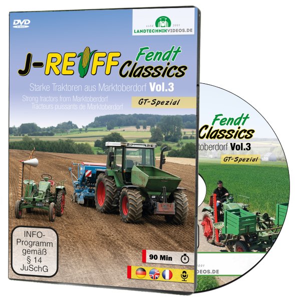 J-Reiff Fendt Classics Vol. 3: Geräteträger Spezial (DVD)