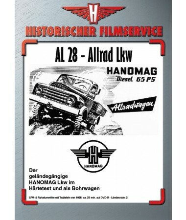 Hanomag AL 28 – Allrad LKW – Hanomag Diesel 65 PS (DVD)