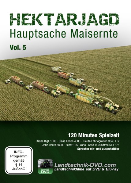 Hektarjagd Vol. 5 - Hauptsache Maisernte (DVD)