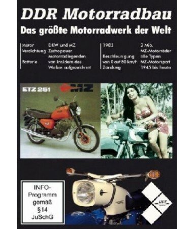 DDR Motorradbau – Das größte Motorradwerk der Welt – MZ (DVD)