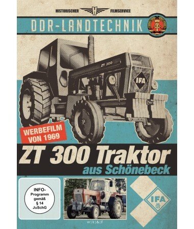 DDR-Landtechnik 1969 – ZT 300 Traktor aus Schönebeck (DVD)