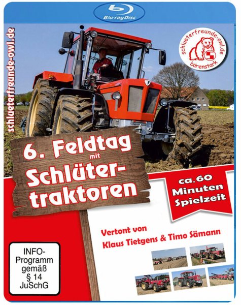 6. Feldtag mit Schlüter-Traktoren (Blu-ray)