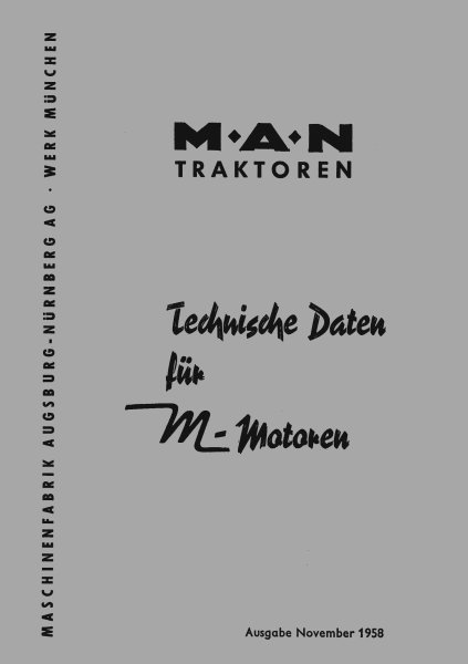 MAN – Technische Daten für M-Motoren
