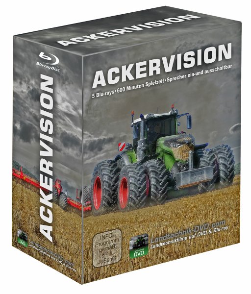 Ackervision Vol. 1 bis 5 (Blu-ray-Sammelbox)