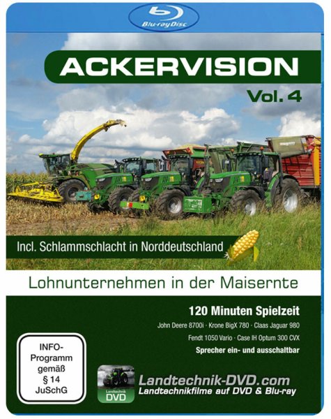 Ackervision Vol. 4 – Lohnunternehmen in der Maisernte (Blu-ray)