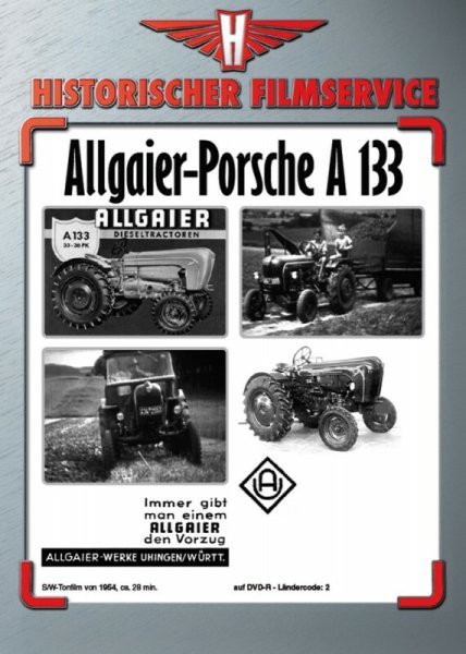 Allgaier-Porsche A133 Dieselschlepper (DVD)