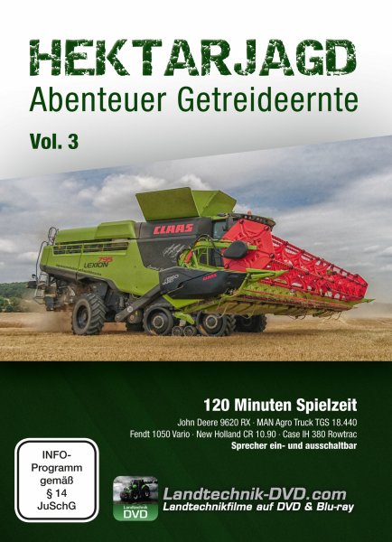 Hektarjagd Vol. 3 – Abenteuer Getreideernte (DVD)