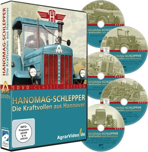Hanomag-Schlepper – Die Kraftvollen aus Hannover (DVD-Sammelbox)