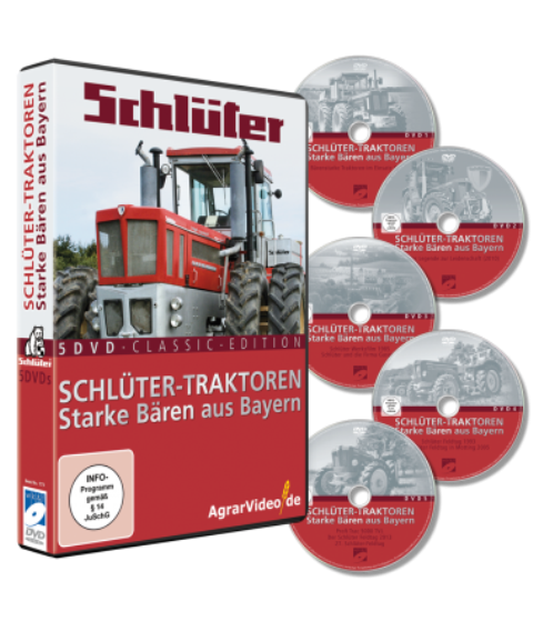 Schlüter-Traktoren – Starke Bären aus Bayern (DVD-Sammelbox)