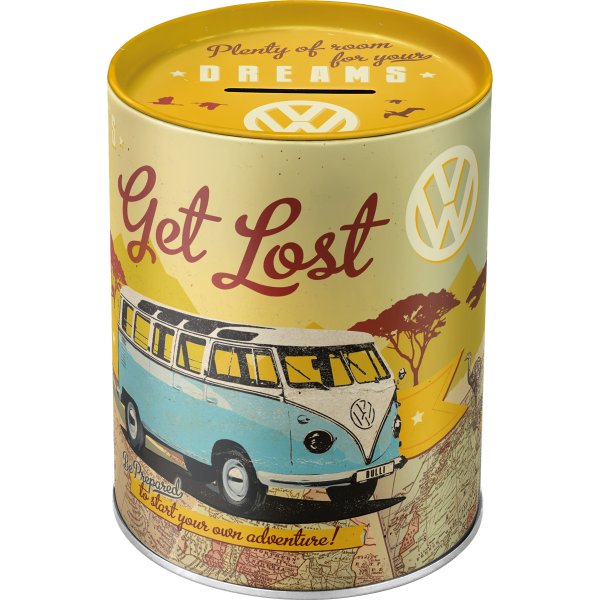 Spardose VW Bulli – Let’s Get Lost