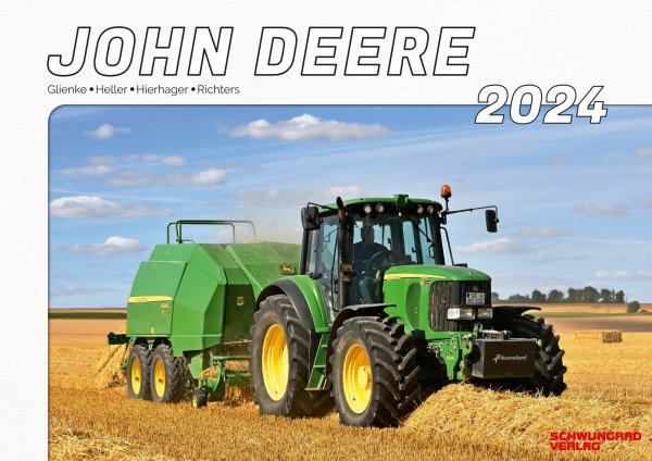 Kalender 2024 – John Deere-Schlepper im Einsatz