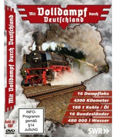 Mit Volldampf durch Deutschland (DVD)