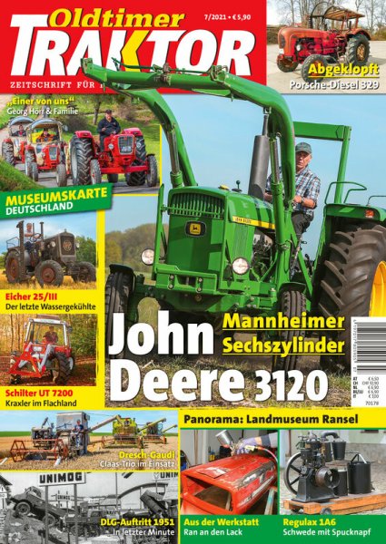 Oldtimer Traktor 7/2021 – Zeitschrift für historische Landmaschinen
