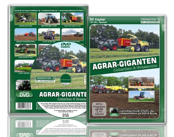 Agrar-Giganten – Ackerbau & Grasernte (DVD)