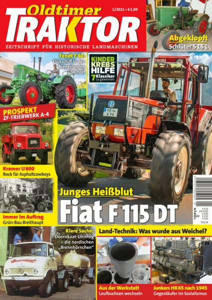 Oldtimer Traktor 1/2021 – Zeitschrift für historische Landmaschinen