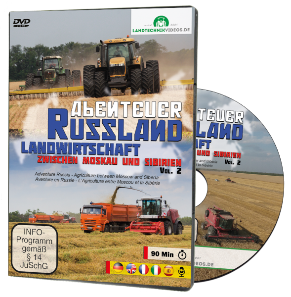 Abenteuer Russland Vol. 2 – Landwirtschaft zwischen Moskau und Sibirien (DVD)