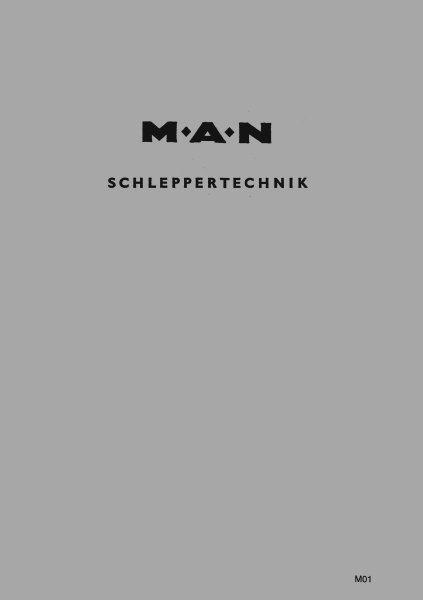 MAN – Schlepper-Technik