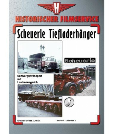 Scheuerle Tiefladerhänger – Schwerguttransport mit Lastenausgleich (DVD)