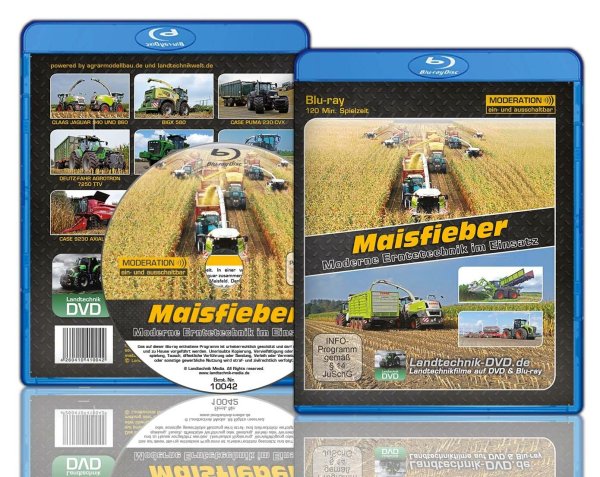 Maisfieber – Moderne Erntetechnik im Einsatz (Blu-ray)