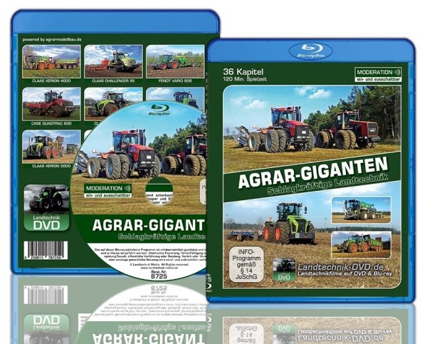 Agrar-Giganten – Schlagkräftige Landtechnik (Blu-ray)