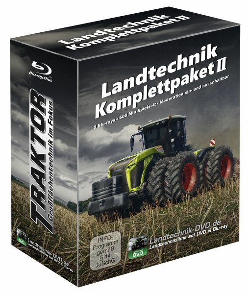 Landtechnik Komplettpaket II mit 5 Filmen (Blu-ray-Sammelbox)