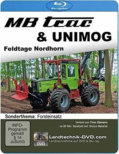 MB trac & Unimog – Feldtage Nordhorn 2018 – Sonderthema Forsteinsatz (Blu-ray)
