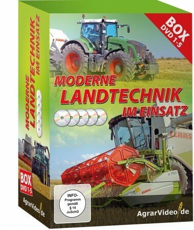 Moderne Landtechnik, Teil 1 bis 5 (DVD-Sammelbox)